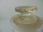 Antique Apothecary Bottle With Stopper P Cassiae Label Under Glass 6 5 8 