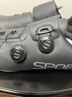 Lxso Sport Men s Road Cycling Shoes Black Size 42 Us 9 Dual Dial Closure Nwob