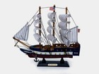 Wooden Uss Constitution Scale Model Ship 10  