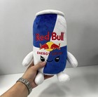 Red Bull Energy Drink Can Plush Toy Kawaii Soft Stuffed Doll Home Decor Gift