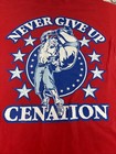 Wwe Authentic John Cena Cenation Never Give Up U C Me Adult M Shirt 2 Sided 2011