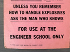 Demolition Explosives Mines Recon Bridge Combat Engineer Card Set Vintage