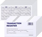 24-pieces Check Registers Personal Checkbook Easy To Read Transaction Register