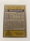 1979 Topps Thomas    hollywood    Henderson Autographed Card  385 Dallas Cowboys