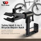 West Biking Bike Repair Rack Stand Wall Table Mount Bicycle Maintenance Support