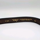 Tory Leather Belt Size 24 2198 Ladies Brown 1  Bridle Leather 