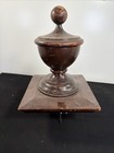 Vintage Antique Wood Architectural Large Finial  Newel Post Top  Accent Piece