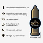 Skyn Elite Condoms Latex-free Lubricated Ultra-thin Extra Lube 2-pack 12-count