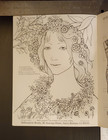 1992 Infamous Women  Paper Dolls Coloring paper Doll Book By Bellerophon Books