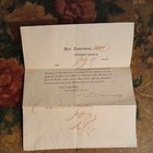 1820 Revolutionary War Dept  Veterans Pension Office David Stratton Jaffrey Nh