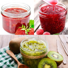 4 Oz Clear Glass Jars With Metal Golden Lids  Pack Of 40  100ml