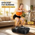 Vibration Plate Exercise Machine With Resistance Band 120 Speed Levels Bluetooth