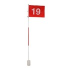 Tour Gear Portable Golf Flag With Cup - Golf Hole And Flag
