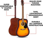 Fender Fa-25 Dreadnought Acoustic Guitar Beginner C Neck Walnut Fingerboard