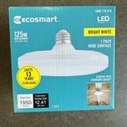 Ecosmart 11ufo125wulnd01 125w Equivalent Wide Surface Led Light Bulb 2-pack New