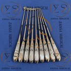 Volkmann Bone Curette Set Of 9 Pcs 26 Cm Orthopedic  Spine Surgical Instruments