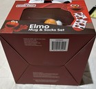 Sesame Street Elmo Face Mug And Socks Set