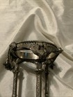 Ornate Swan Centerpieces Silver Candle Holder Stand Bird Vulture 10 X 4 vase Orb