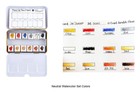 New Jane Davenport Watercolor Sets - 12 Colors Neutral Bright Glitz Sea