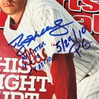 Roy Halladay Signed Autographed Sports Illustrated Phillies No Coa See Desc