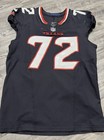 Tommy Togiai Houston Texans Photomatched 2024 Game Worn Used Home Jersey Coa