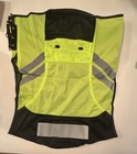 Riding Tribe Motorcycle Riding  Neon Green And Black Reflective Vest Safety Xxl