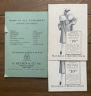 Vintage Madame Butterfly Puccini Libretto   2 Chicago Opera Programs