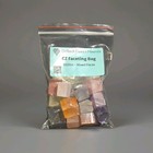 Cubic Zirconia  cz  Faceting Rough Bag- Mixed Colours  - 1000ct