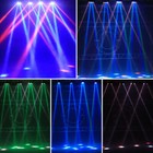 180w Rgbw 8led Spider Moving Head Disco Stage Light Beam Dmx Party Dj Light Show