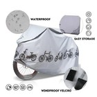 1pc Large Waterproof Bicycle Cover Bike Uv Rain Dust Protector Storage Outdoor