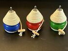 3 New Wooden Spinning Top Tops Toy Adult Kid Trompo Trompos With Cord Con Cabuya