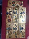 Stitch Lilo   Stitch Disney  100 Dollar Gold Foil  Note Bill - Novelty  Set Of 7