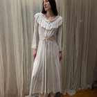 1940s Something Blue Robe