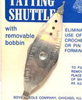 Diana Boye Tatting Shuttle With Removable Bobbin Metal Vintage Nos Usa