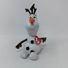 Ty Disney Frozen Olaf Plush Stuffed Animal White 8  With Tag