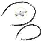 Front Brake Hose Line Kit A   B For Honda Fourtrax 300 4x4 Trx300fw 1995-1998