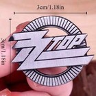 Zz Top Enamel Pins Hat Backpack Jackets Badge Brooch Logo Band Merch Swag