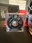 Ny Islander Full Size Goalie Mask   Anders Lee Signed Puck Bundle