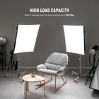 Neewer Heavy Duty Light Stand With Casters  Maximum Height 98cm    Foldable  Ad_