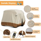 4 Passenger Heavy Duty Golf Cart Cover Waterproof Protect Ez Go Yamaha Club Car