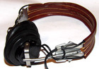 Wwii Murdock Type P-23 Aviation Headphones  Hb-7 Headband  1 4  Plug rubber Pad
