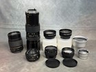 Mixed Vintage Camera Lens Lot Manual Focus Zoom Prime Telephoto Wide Angle