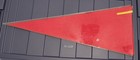 Vintage 1950s New York Yankees Uncle Sam Baseball Pennant   Full Size Red   Rare