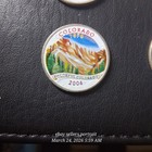 1 Of 2 Set Of 18 State Colorized Quarters