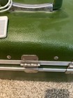 Vintage Cosmetic Train Case Green 