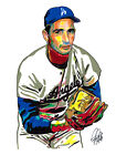 Sandy Koufax Los Angeles Dodgers Baseball Poster Print Wall Art 18x24
