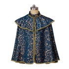 Medieval Renaissance Noble Cape - Tudor King Cloak  Victorian Prince Costume Out