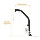 Tree Mounted Deer Hoist For Hunting 400lbs Hunting Game Hoist Winch Lift  23ft