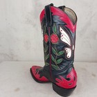 Vintage Montana Intracate Art Cowboy Boot