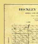 Historic County Map - Hockley County Texas - Pritchett 1914 - 23 X 26 10
